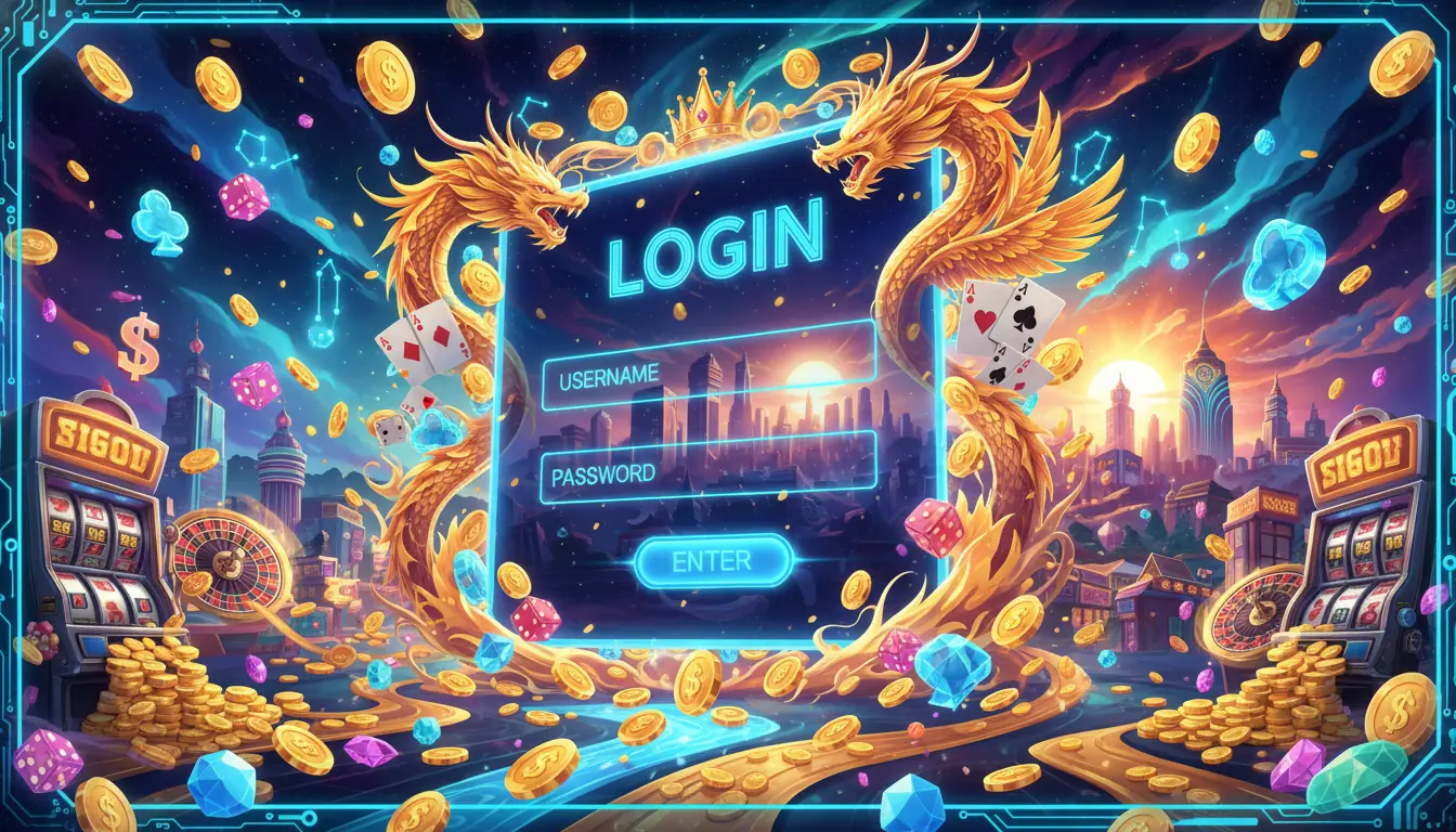 Wild casino sign in