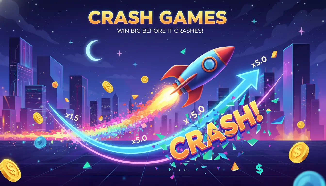 Wild crash games